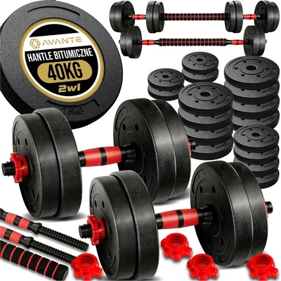 Avante Nastavitelné asfaltové jednoručky 2 x 20 kg