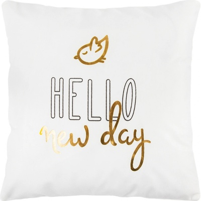 Dakls Hello new day biela 45 x 45 cm