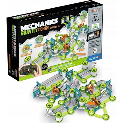 Geomag Mechanics Starter Set 153 – Zboží Mobilmania