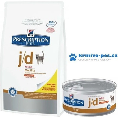 Hill’s Prescription Diet J/D Joint Care Mobility Chicken 2 kg