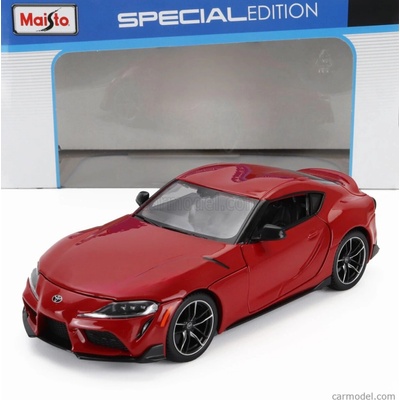 Maisto Toyota Supra Gr Coupe 2022 Red 1:24
