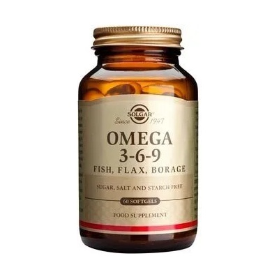 Solgar Хранителна добавка Омега 3-6-9 , Solgar Omega-3-6-9 softgels 60s