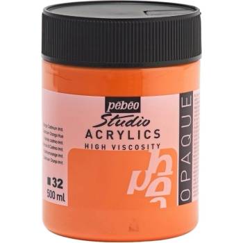 Pébéo Studio Fine АКРИЛНА боя Cadmium Orange Hue 500 ml 1 бр (171032)
