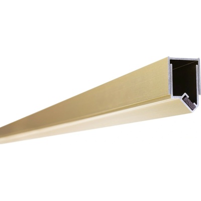 Rea Montana, bočný profil a magnetická lišta 200 cm, zlatá matná, REA-K6388