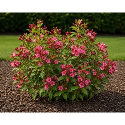 Vajgela kvetnatá (Weigela florida) ‘BRISTOL RUBY’ - výška 20-40 cm, kont. C2L