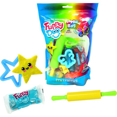 Mitama Modelovací hmota FUNNY DOO Happy Bag 14ks