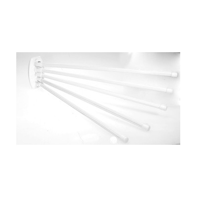 Kinekus Vešiak na uterák 5 ramenný 50cm BIELY KLC 28240