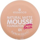 Essence NATURAL MATTE MOUSSE pěnový make-up 01 16 g
