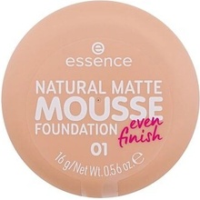 Essence NATURAL MATTE MOUSSE pěnový make-up 01 16 g