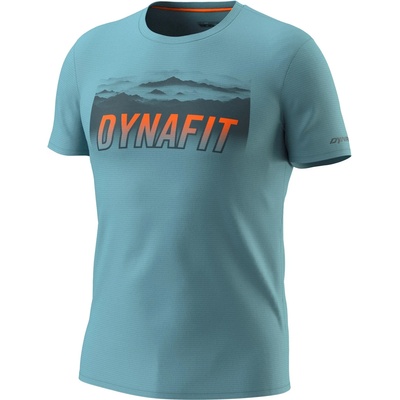Dynafit Мъжка спортна тениска Dynafit Transalper Graphic S/S Tee Sport shirt - Smoke Blue (216-8506-0613)