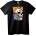 NOONEBRAND Тениска Странен череп - 2XL, Black