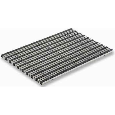 ACO Self Vario 2.0 Rips rohož plsť antracit + liniový kartáč AL 3008440 60 x 40 cm