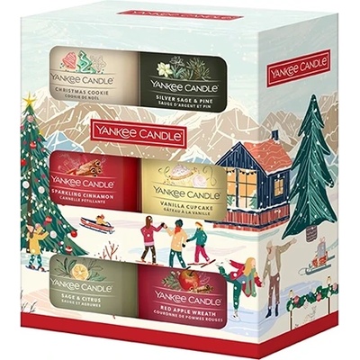Yankee Candle Christmas Collection вотивна свещ glass 6x37 гр