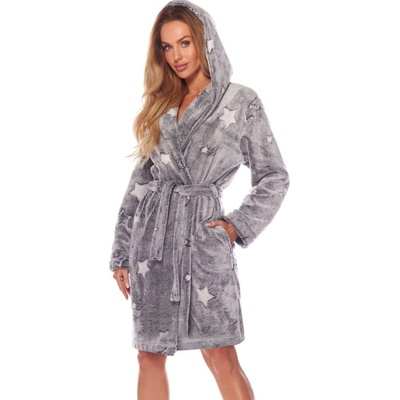 L&L dámský župan dlouhý s kapucí NELA – Zboží Dáma