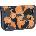 Belmil Ученически несесер Belmil - Orange Camouflage, 1 цип (335-72)