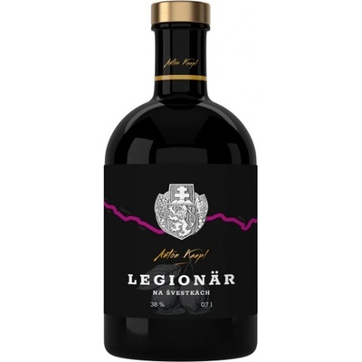 Anton Kaapl Legionar na švestkách 38% 0,7 l (holá láhev)
