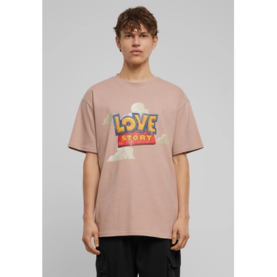 Mister Tee Тениска Love Story Heavy Oversize Tee duskrose XXLUB-MT3011-02913 - Тъмносив, размер XXL