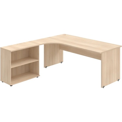 Office Pro kancelárska zostava GE 1800 H P 180 x200 cm agát