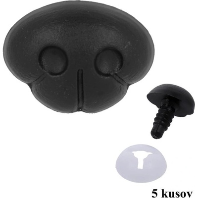 Ideal plastový noštek pre zvieratká 15 mm 5 kusov