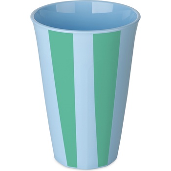 Koziol Чаша халба Nora раирана L синьо-зелена (8154720)