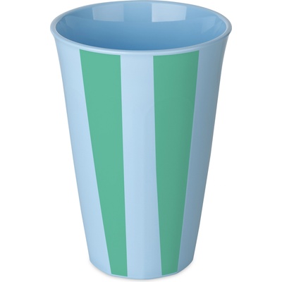 Koziol Чаша халба Nora раирана L синьо-зелена (8154720)