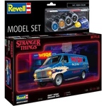Revell ModelSet STRANGER THINGS auto 67732 - GMC® WSQK Squawk Van (1: 25) (18-67732)