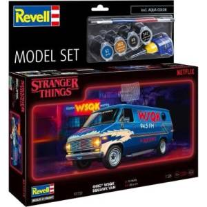 Revell ModelSet STRANGER THINGS auto 67732 - GMC® WSQK Squawk Van (1: 25) (18-67732)