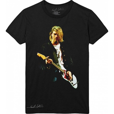 Kurt Cobain Guitar Photo Colour black