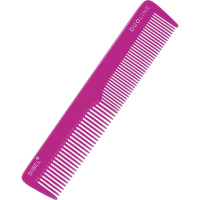 Sibel hrebeň Duoline ružový 19 cm