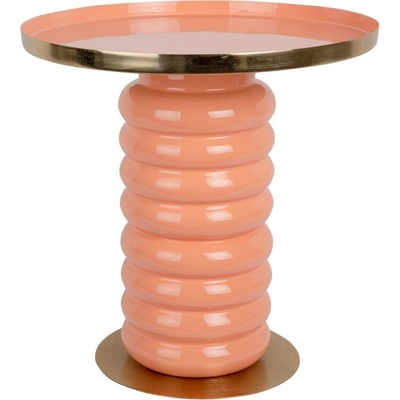 Leitmotiv Метална кръгла странична масичка ø 41 cm Ruby - Leitmotiv (LM2209OR)