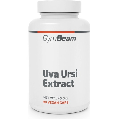 GymBeam Medvedica lekárska Uva ursi extrakt 60 kapsúl