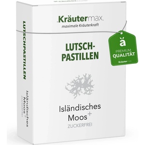 Kräuter Max Таблетки за смучене Исландски мъх+ - 36 Пастили