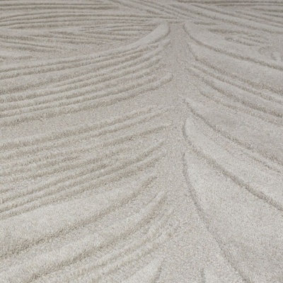Flair Rugs Solace Lino Leaf Grey Šedá