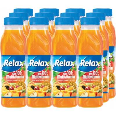 Relax Multivitamin 100% džus 12 x 300 ml