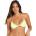 Volcom Simply Seamless Tri bikini top - Yellow (Lime Ice)