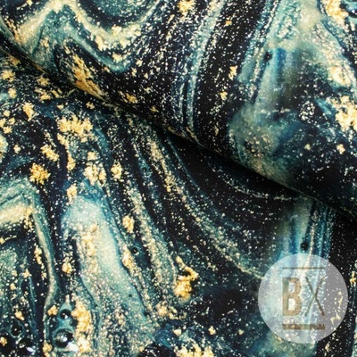 Úplet digital - Marble modrá
