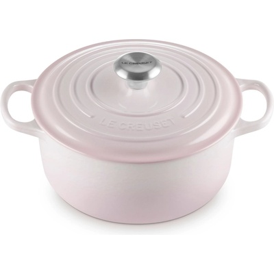 Le Creuset Съдове за готвене SIGNATURE 24 см, 4, 2 л, SHELL PINK, чугун, Le Creuset (LECR21177247774430)