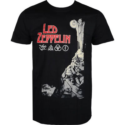 NNM мъжка тениска Led Zeppelin - Отшелник - Черен - RTLZETSBHER