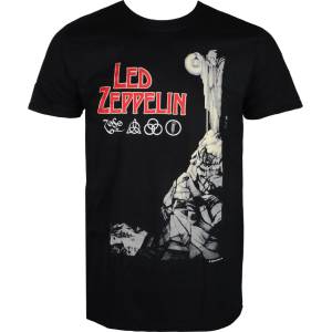 NNM мъжка тениска Led Zeppelin - Отшелник - Черен - RTLZETSBHER