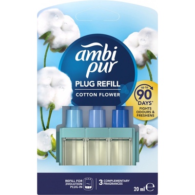 Ambi Pur Cotton náplň do elektrického osviežovača vzduchu 20 ml