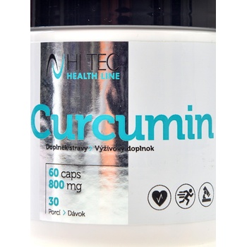 Health Line Curcumin 800 mg 60 kapslí Hi Tec Nutrition