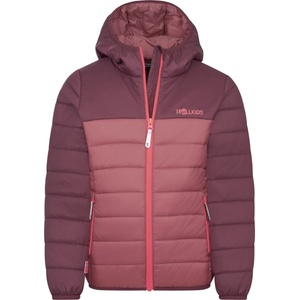 TROLLKIDS Детско синтетично яке Trollkids Girl's Eikefjord Jacket Synthetic jacket - Frozen Berry / Deep Ruby - размер 104 (EU) (703-3288-1813)