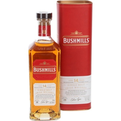 Bushmills 14 YO Malaga Cask Finish - малцово ирландско уиски 700ml
