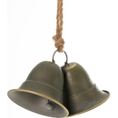 EUROFIRANY VIANOČNÁ DEKORÁCIA BELL 13 CM ZLATÁ