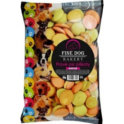 Fine Dog MIX Piškóty farebné 200 g