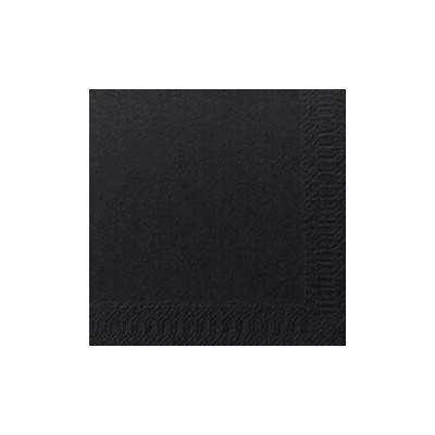 DUNI Servítka 3V 24x24 cm čierna 250 ks