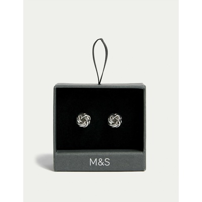 Marks & Spencer Ръкавели с възлообразна форма Marks & Spencer сребриста Marks & Spencer | Srebaren | МЪЖЕ | ЕДИН РАЗМЕР