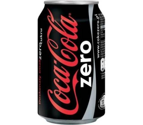 Coca Cola "Zero"0,33 l plech