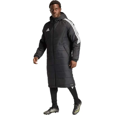 adidas pánsky čierny páperový kabát po kolená JZ4110 195