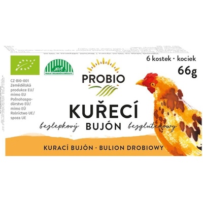 Probio Bujón kurací - kocky BIO 6 x 11 g